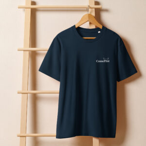 CausePilot - Unisex organic ribbed neck t-shirt