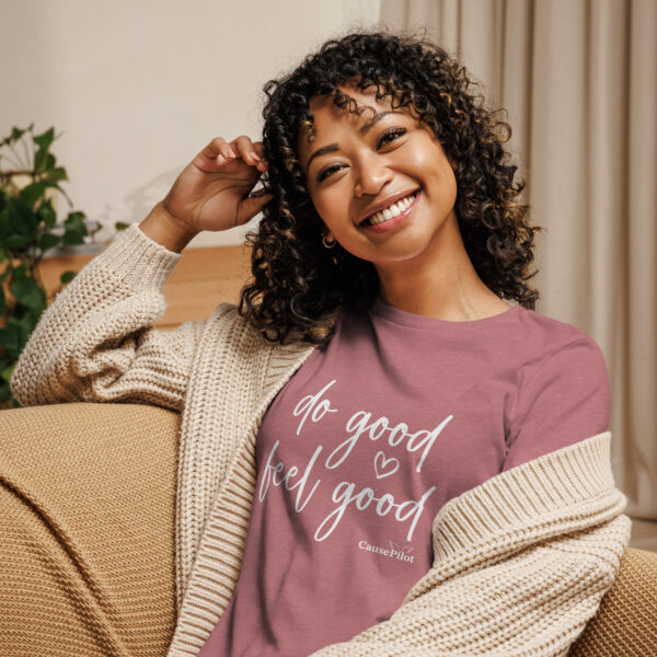 "Do Good Feel Good" - Women's Relaxed T-Shirt