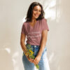 "Lift Others Lift Yourself" - Women’s relaxed v-neck t-shirt - Image 3