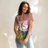 "Giving is Groovy" - Women’s relaxed v-neck t-shirt - Image 3