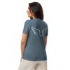 Angel Wings - Women’s relaxed v-neck t-shirt - Image 4